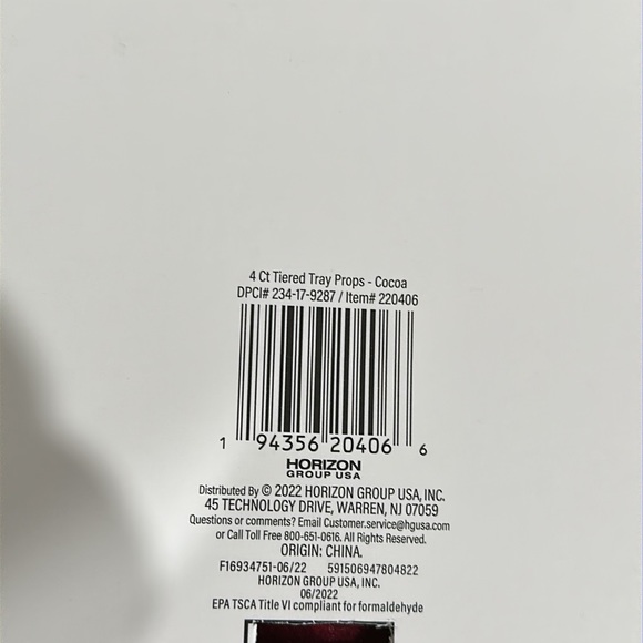 Target BP 2022 Christmas 4ct Hot Cocoa Tiered Tray Props - Picture 11 of 11